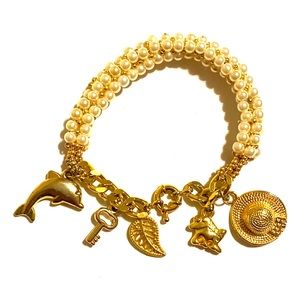 Hand crafted charm bracelet